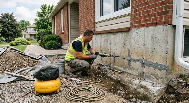 Basement Foundation Repair in Manchester, CT