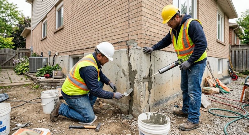 Building Foundation Repair in Bloomfield, CT