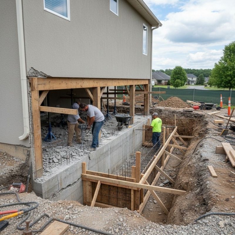 Building Foundation Repair in Weatogue, CT