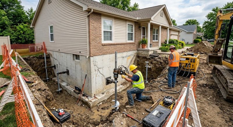 Building Foundation Repair in West Hartford, CT