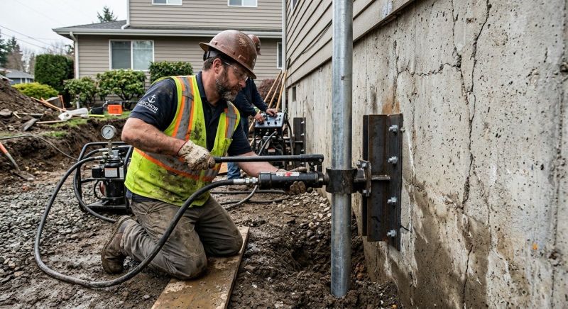 Concrete Foundation Leveling in Hartford, CT