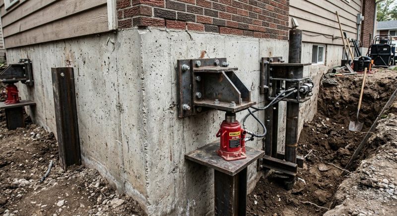 Concrete Foundation Leveling in South Windsor, CT