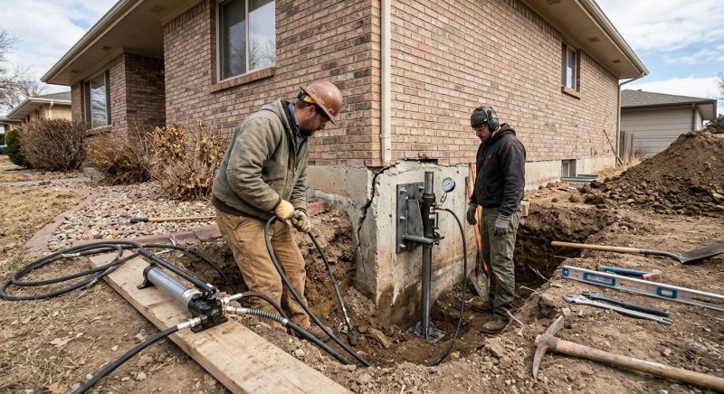 Concrete Foundation Repair in Bethany, CT