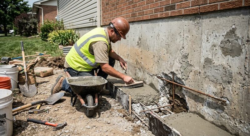 Concrete Foundation Repair in Bethlehem, CT