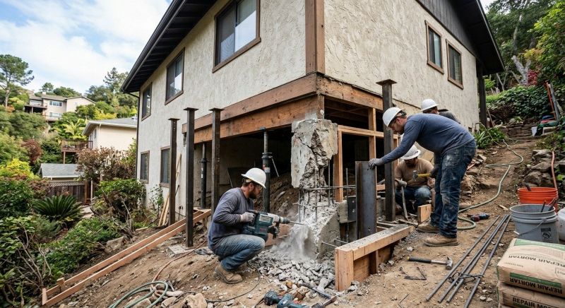 Concrete Foundation Repair in New Haven, CT
