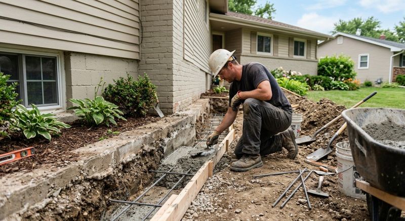 Concrete Foundation Repair in Orange, CT