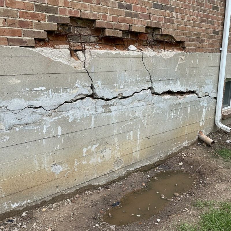 Cracked Foundation Repair in Killingworth, CT