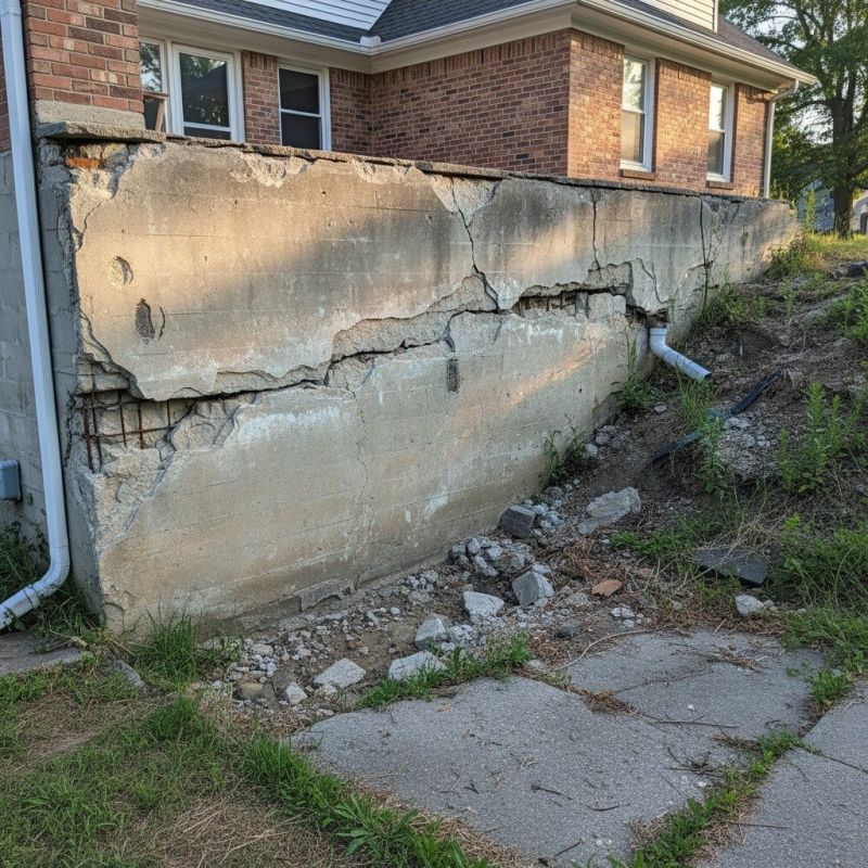 Cracked Foundation Repair in Simsbury, CT