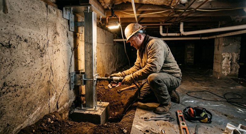 Crawlspace Foundation Repair in Bethlehem, CT