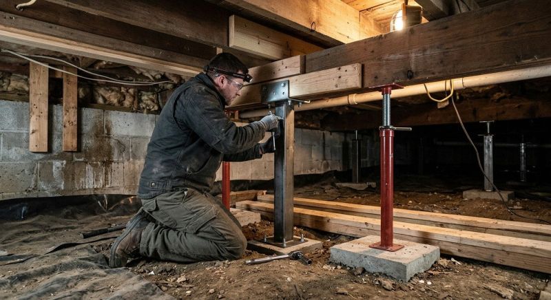 Crawlspace Foundation Repair in East Haven, CT