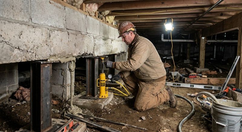 Crawlspace Foundation Repair in Middletown, CT
