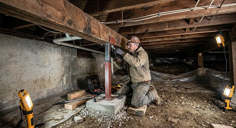 Crawlspace Repair in Meriden, CT