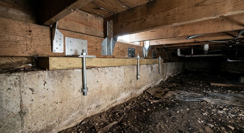Crawlspace Structural Repair in Meriden, CT