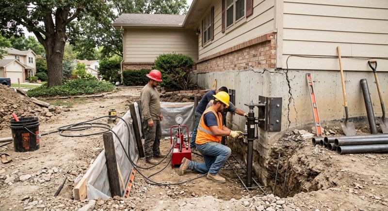 Foundation Damage Repair in Colchester, CT