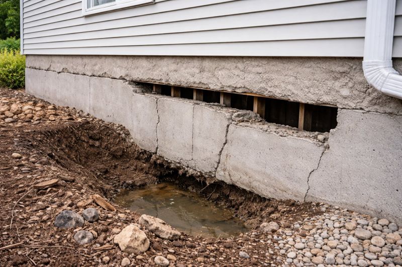 Foundation Damage Repair in Durham, CT