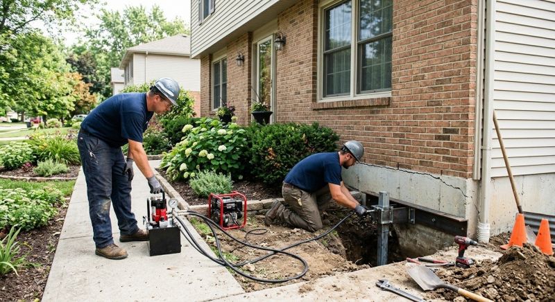 Foundation Jacking in Clinton, CT
