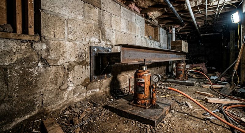 Foundation Jacking in Colchester, CT