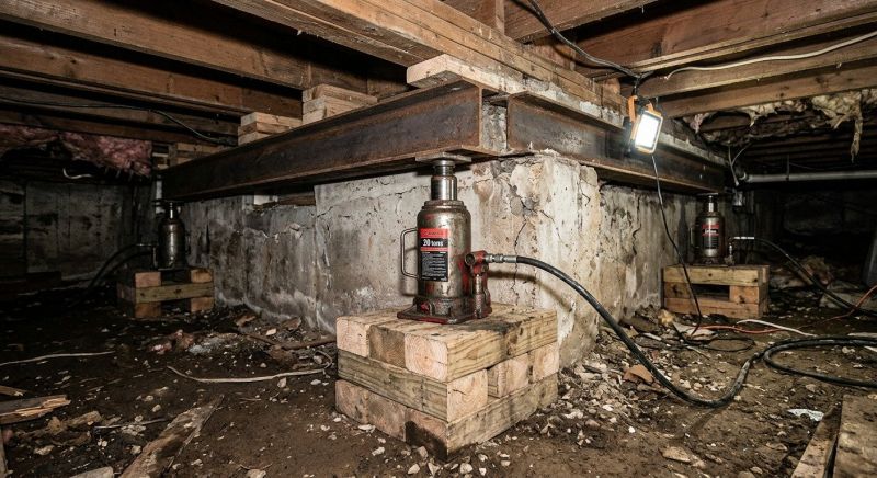 Foundation Jacking in Hamden, CT