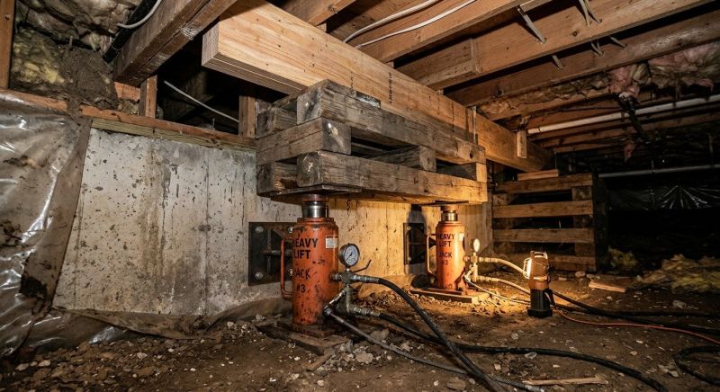 Foundation Jacking in Killingworth, CT
