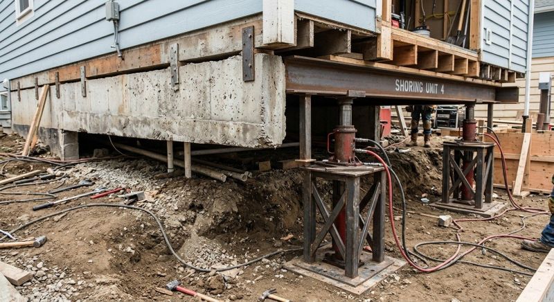 Foundation Jacking in Manchester, CT