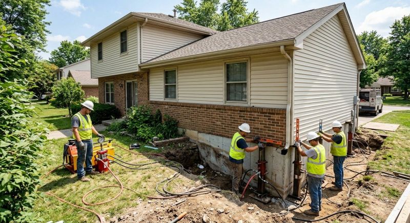 Foundation Jacking in New Britain, CT