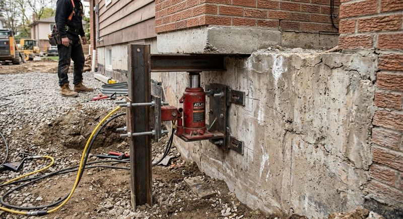 Foundation Jacking in New Hartford, CT