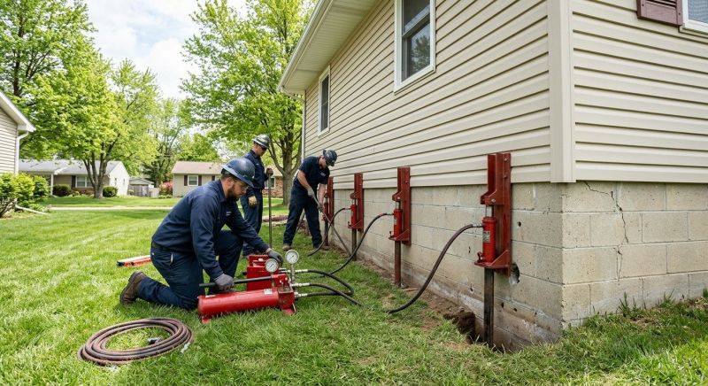 Foundation Jacking in Oxford, CT