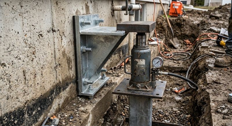 Foundation Jacking in Simsbury, CT