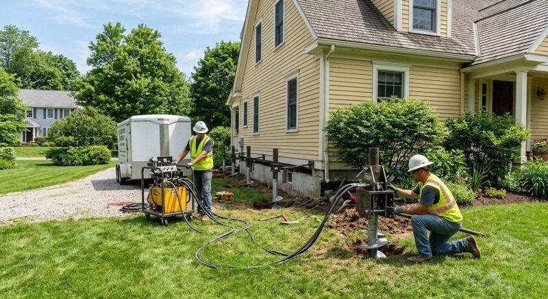 Foundation Lifting in Bristol, CT