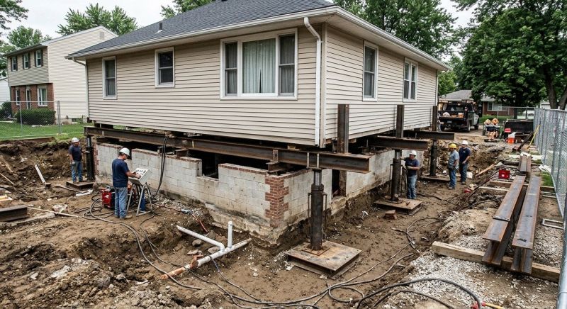 Foundation Lifting in Hamden, CT