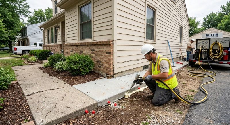 Foundation Lifting in Woodbury, CT