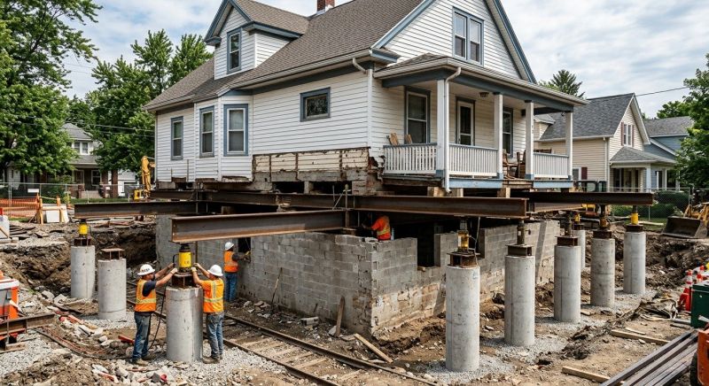 Foundation Raising in Bloomfield, CT