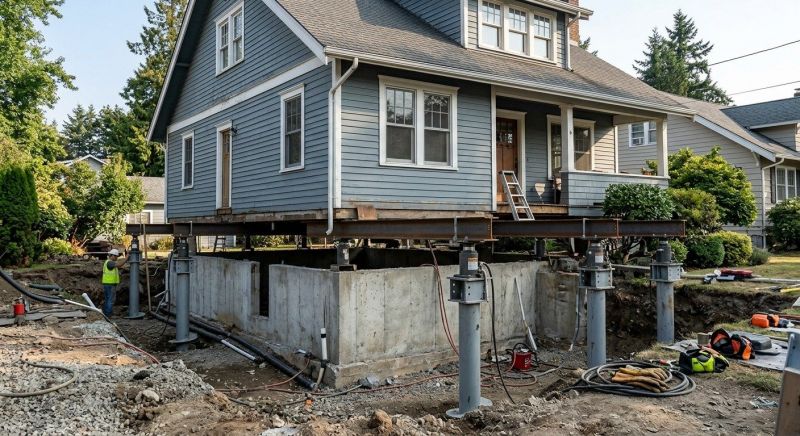 Foundation Raising in Hamden, CT