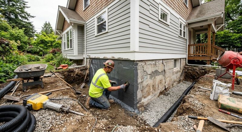 Foundation Renovation in Meriden, CT