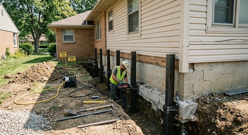 Foundation Renovation in Meriden, CT