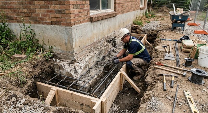 Foundation Repair in Windsor, CT