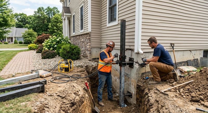 Foundation Stabilizing in Branford, CT