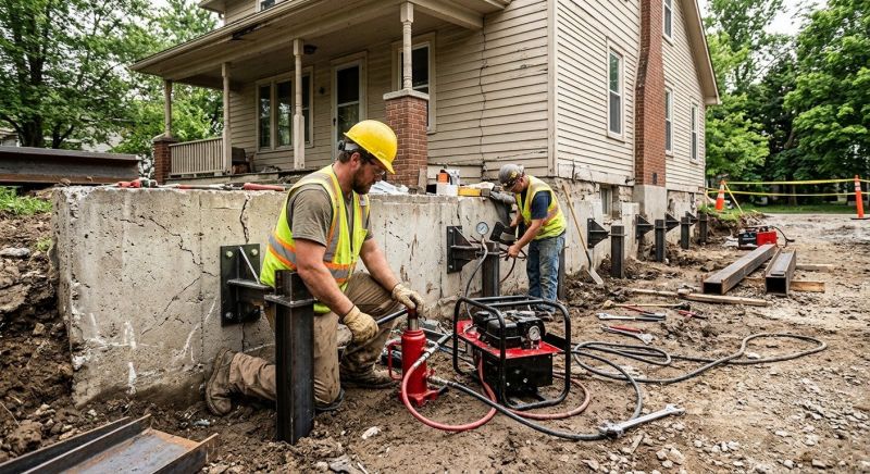 Foundation Stabilizing in Clinton, CT