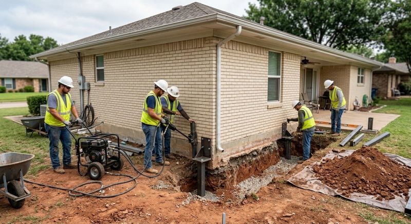 Foundation Stabilizing in Hebron, CT