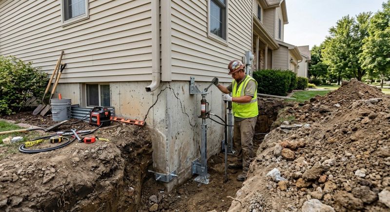 Foundation Stabilizing in Milford, CT