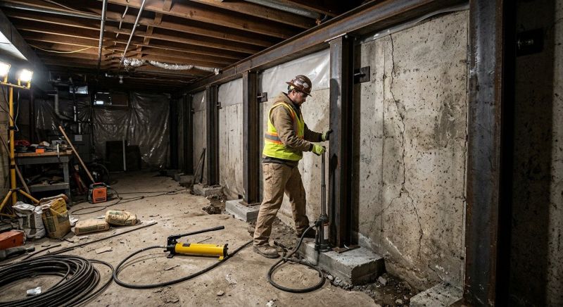 Foundation Stabilizing in Northfield, CT