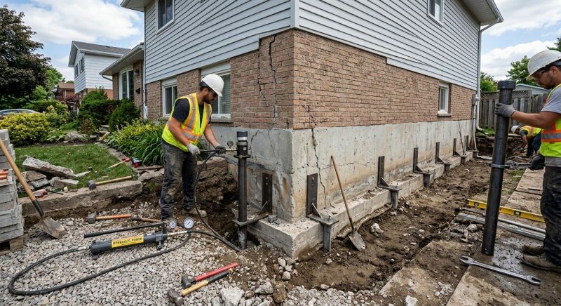 Foundation Stabilizing in Thomaston, CT