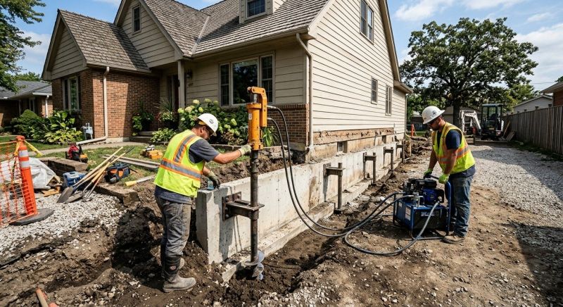 Foundation Strengthening in Meriden, CT