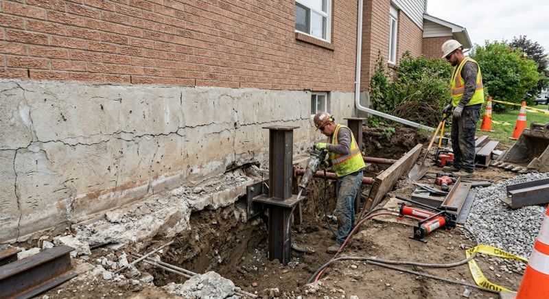 Foundation Structural Repair in Bethany, CT