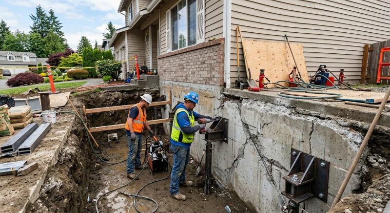 Foundation Structural Repair in Bloomfield, CT