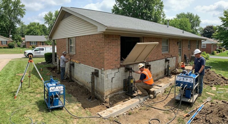 Home Foundation Leveling in Clinton, CT