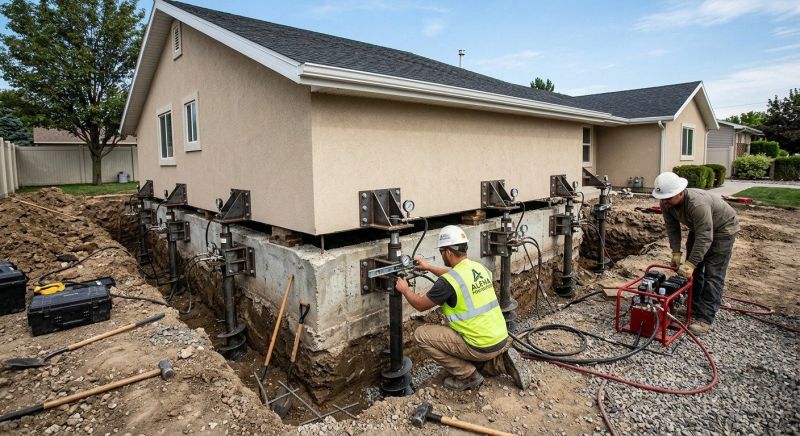 Home Foundation Leveling in Derby, CT