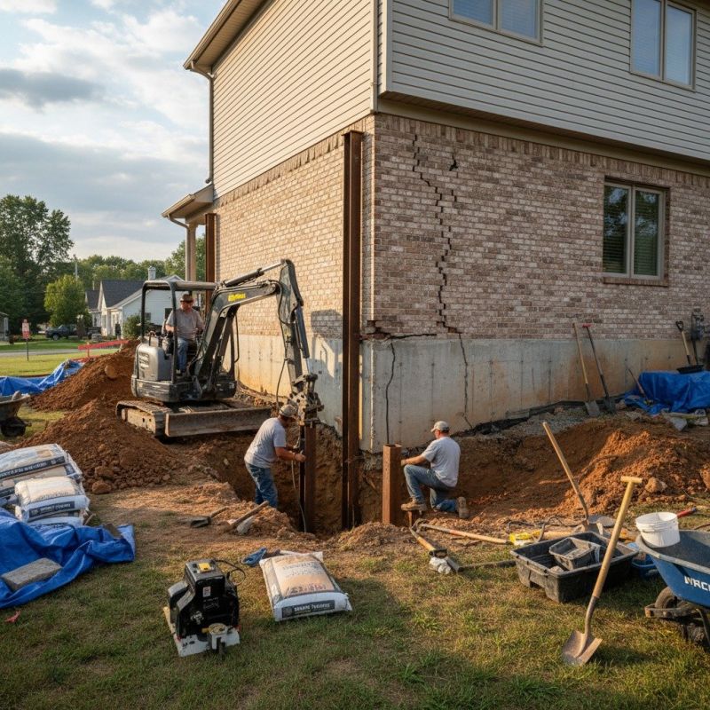 Home Foundation Repair in East Berlin, CT