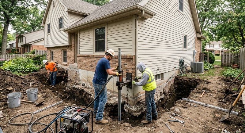 Home Foundation Repair in Woodbury, CT