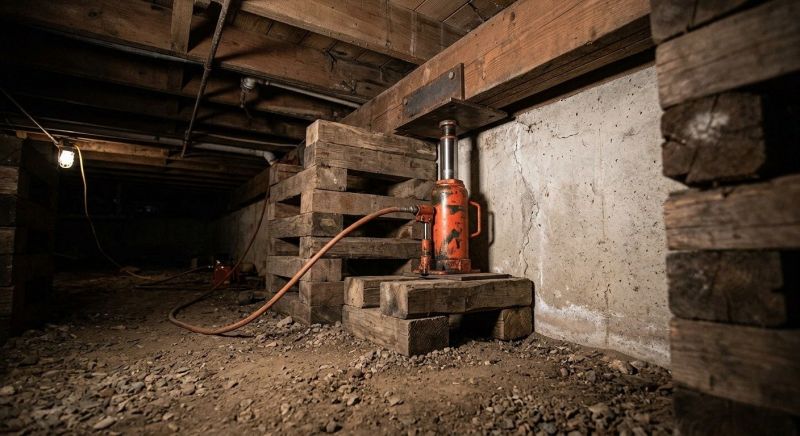 House Foundation Leveling in Meriden, CT